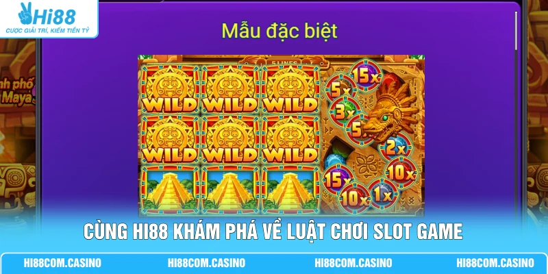 Cùng Hi88 khám phá về luật chơi slot game