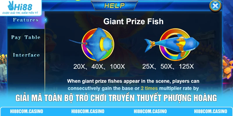 Giải mã toàn bộ trò chơi Truyền Thuyết Phượng Hoàng cùng Hi88
