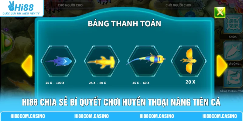 Hi88 chia sẻ bí quyết chơi Huyền Thoại Nàng Tiên Cá