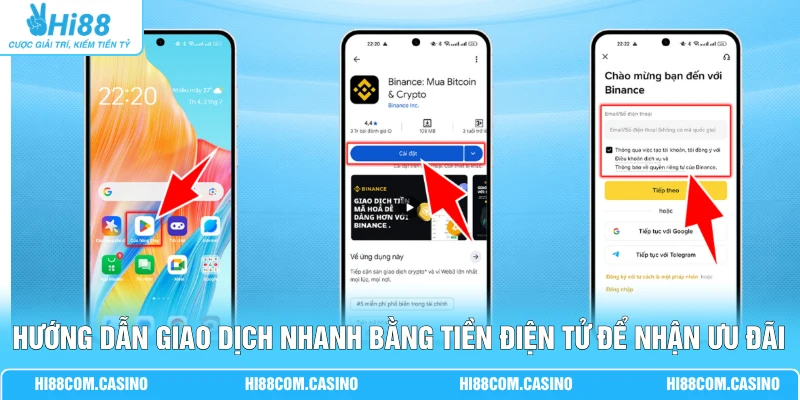 Nạp Tiền USDT Hi88 - Tặng Ngay Thưởng 0.6% Không Giới Hạn 4 Hướng dẫn giao dịch nhanh bằng tiền điện tử để nhận ưu đãi