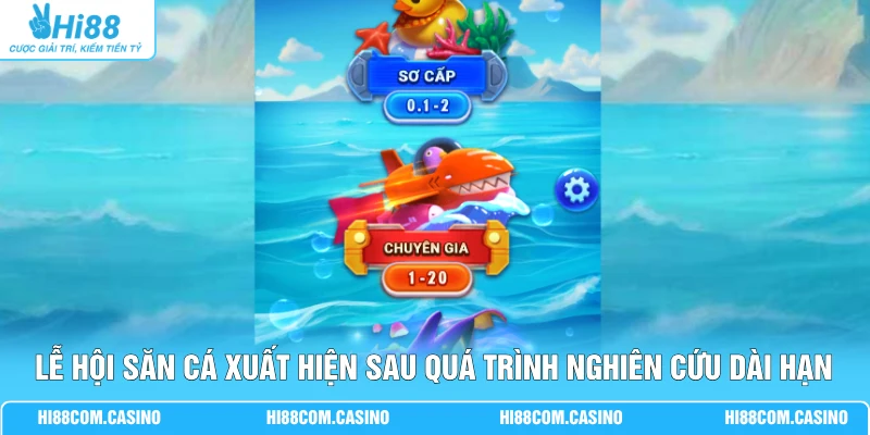 Lễ Hội Săn Cá xuất hiện sau quá trình nghiên cứu dài hạn